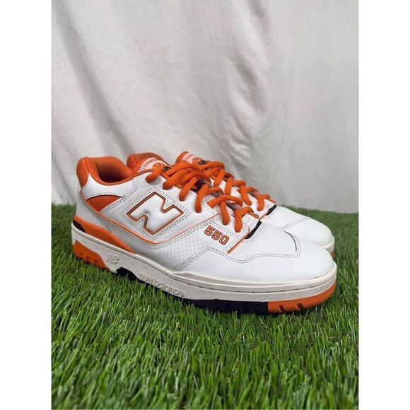 Size 10 - New Balance 550 Syracuse (Varsity) Orange‎ White BB550HG1 - Picture 1 of 9